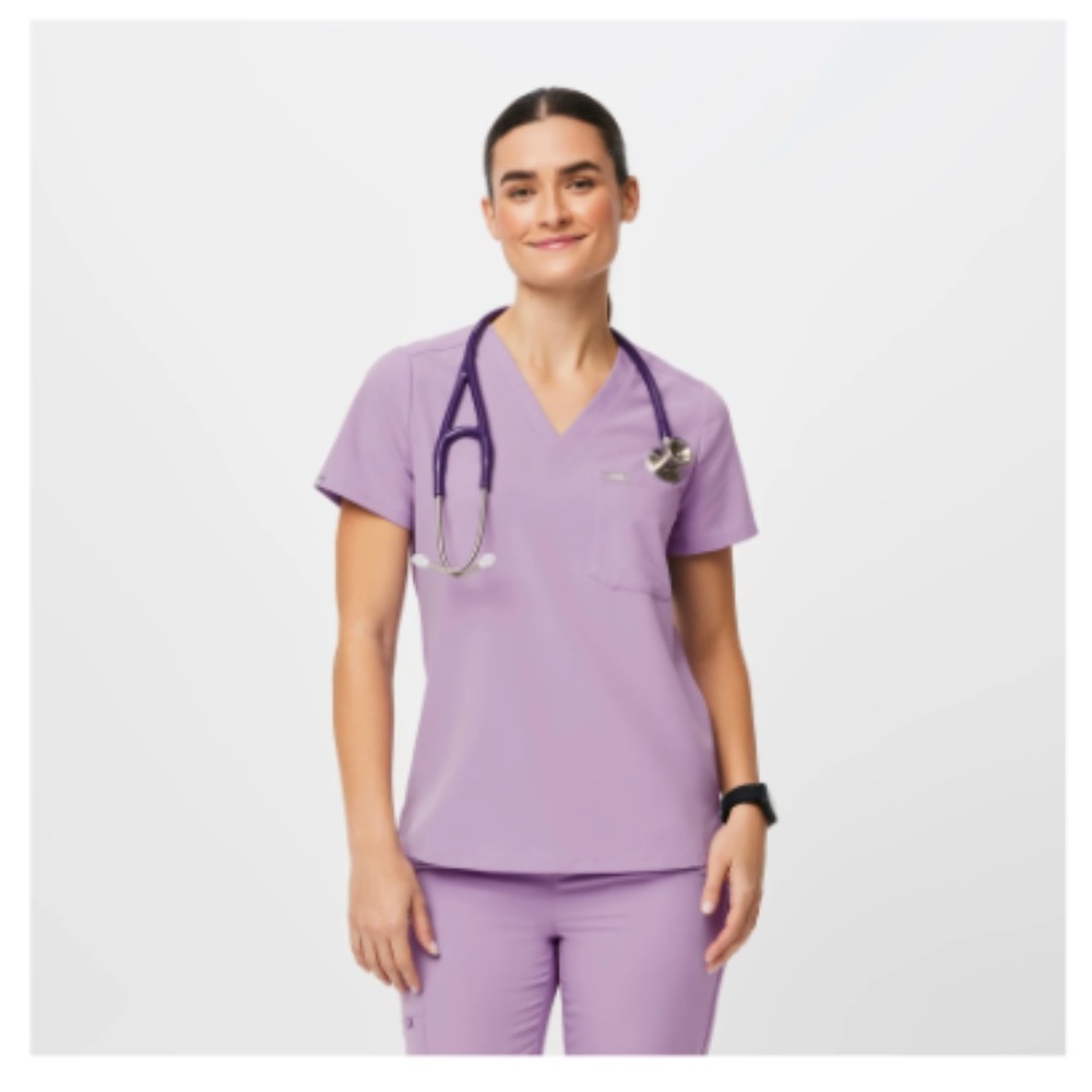 Figs Scrub Set Purple XL